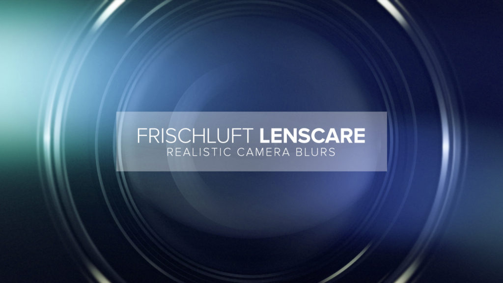 lenscare after effects plugin