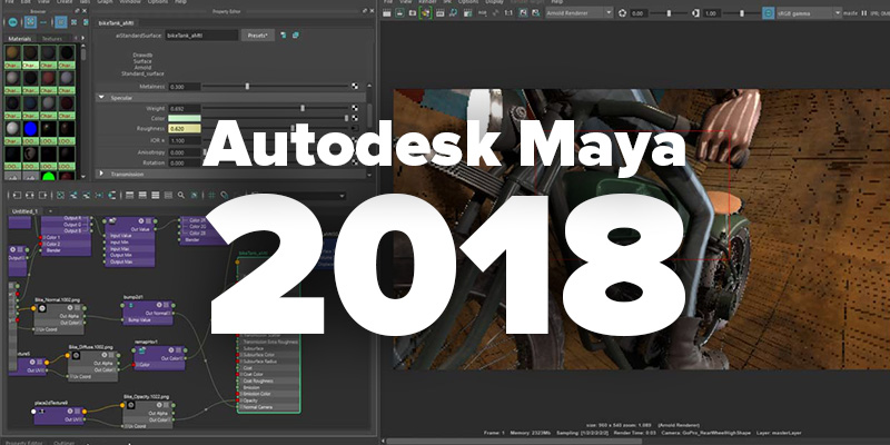 autodesk maya 2018 class