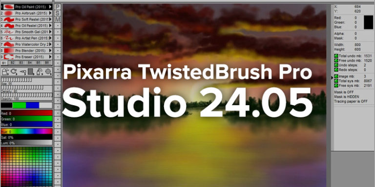 TwistedBrush Paint Studio 5.05 free