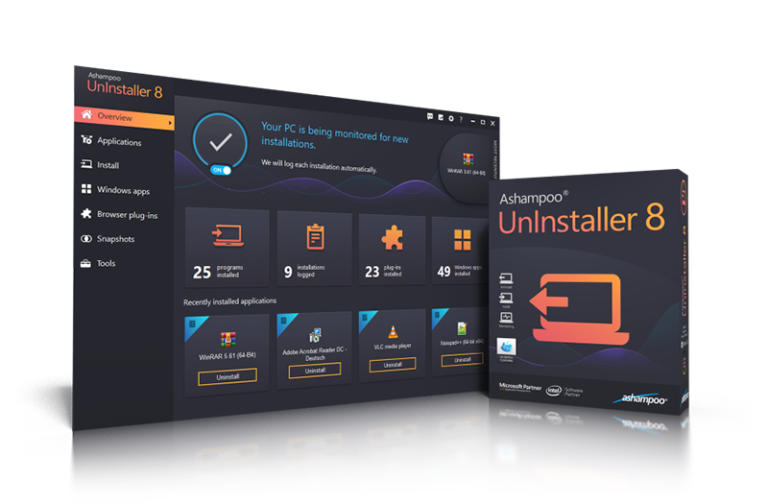 instal the last version for android Ashampoo UnInstaller 12.00.12