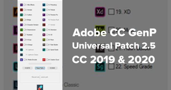 Adobe cc zero code patch download windows 7