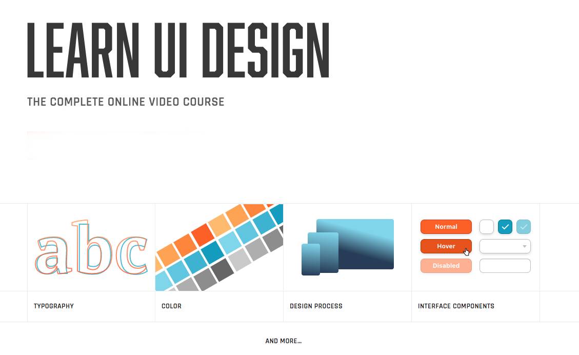 Erik Kennedy - Learn UI Design - The Complete Online Video Course