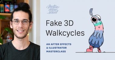 Motion Design School Fake 3D Walkcycles in After Effects