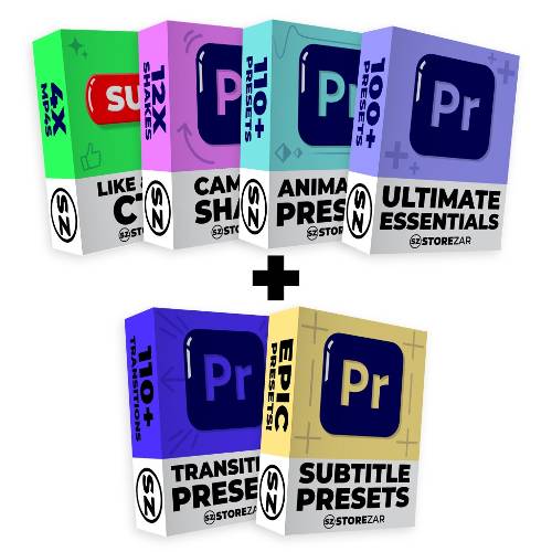 The Ultimate Bundle PLUS for Premiere Pro by Finzar