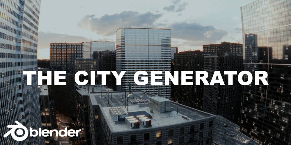 The City Generator 2.4 Addon for Blender 4.3 Full Version Free Download